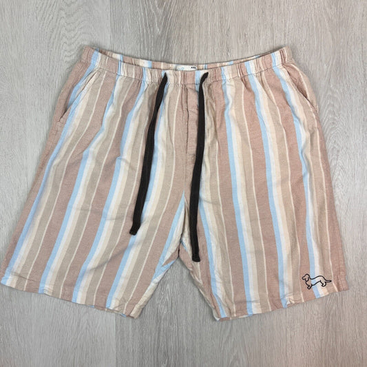 Peter Alexander Mens Flannelette Pyjama Shorts Sleep Shorts Size 3XL