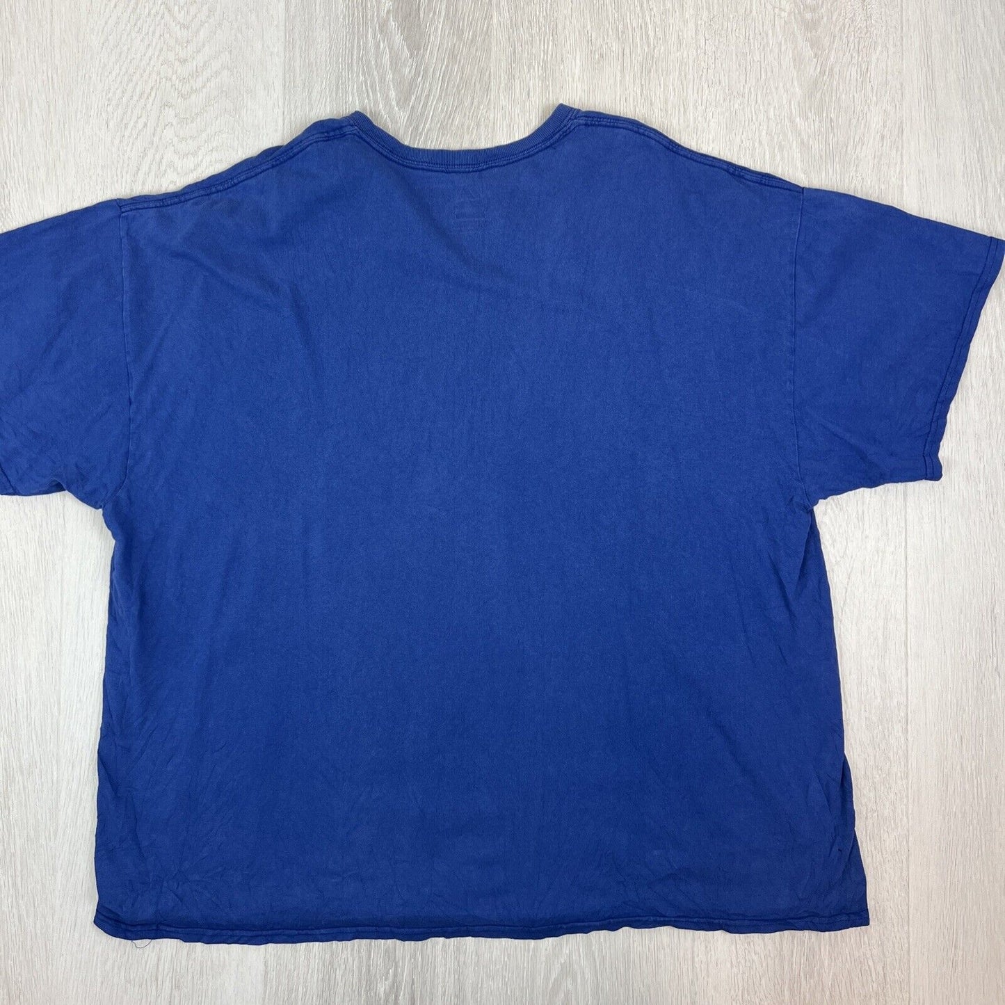 Majestic New York Mets MLB Baseball Mens Blue T-Shirt Size 2XL