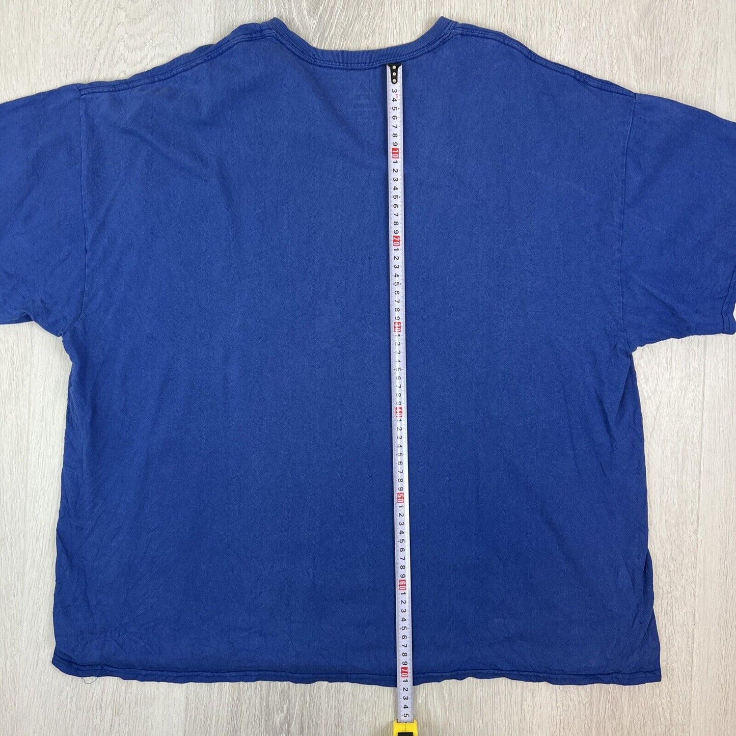 Majestic New York Mets MLB Baseball Mens Blue T-Shirt Size 2XL