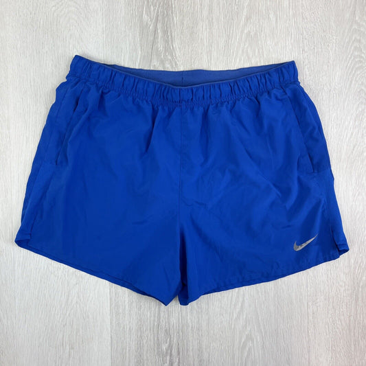 Nike Mens Blue Athletic Shorts Activewear Shorts Size XL