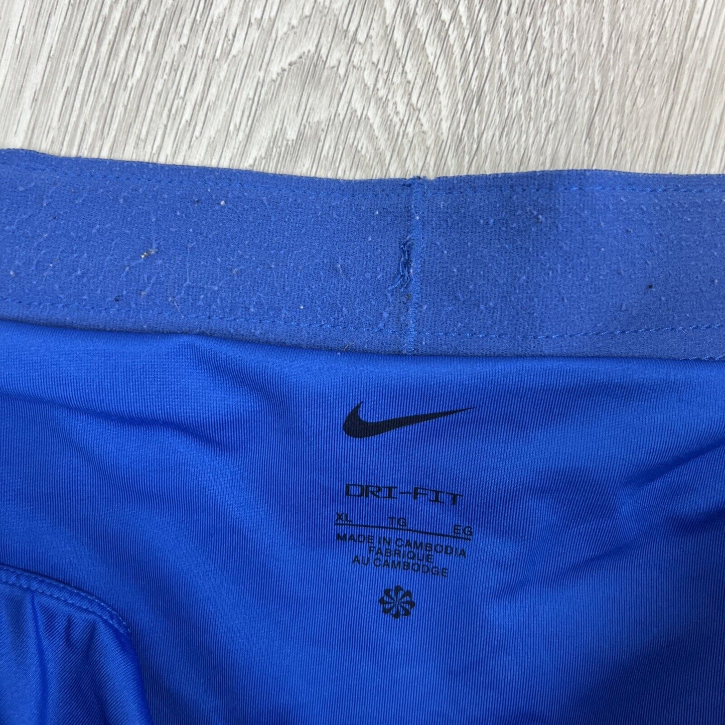 Nike Mens Blue Athletic Shorts Activewear Shorts Size XL