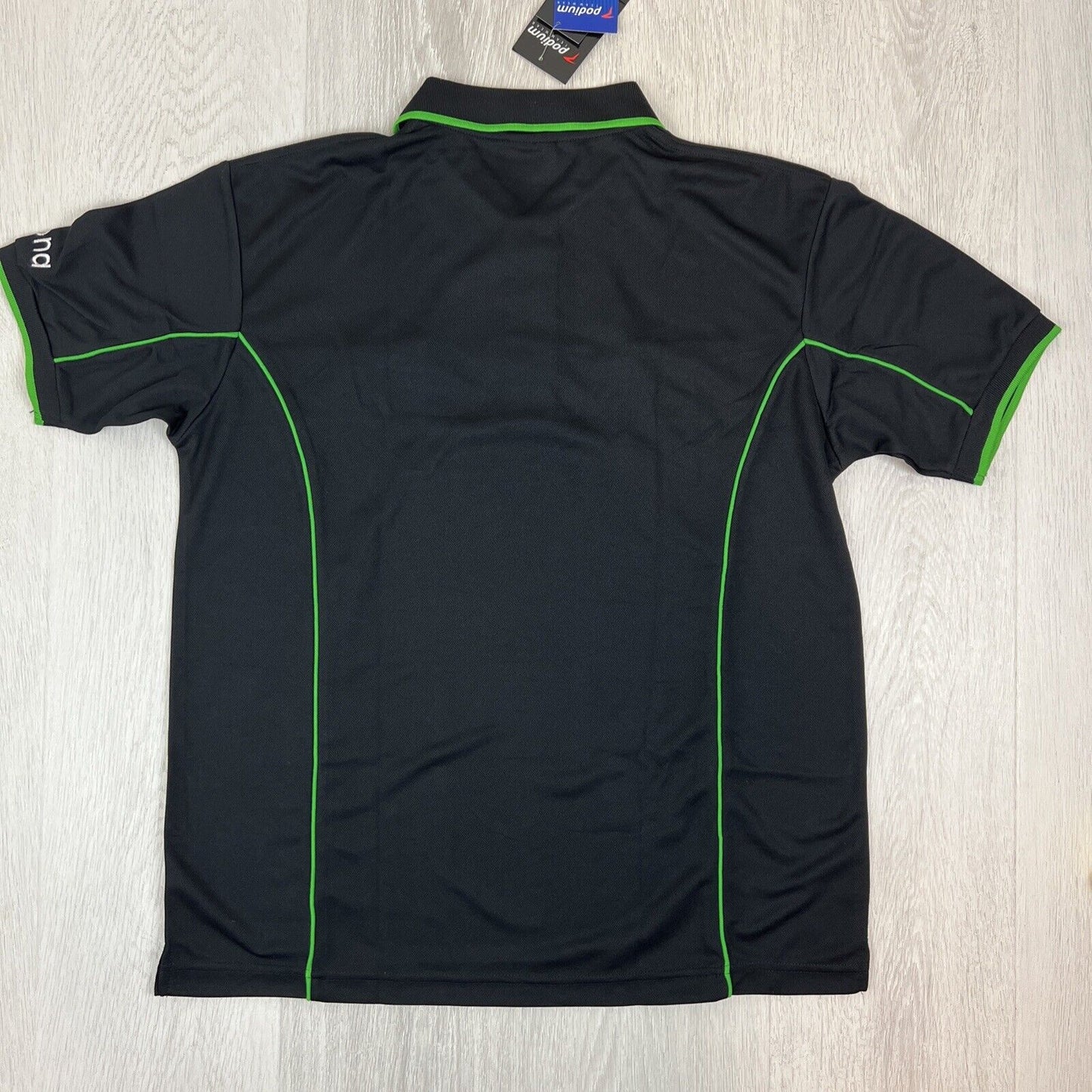 Podium Hyundai Kona Mens Black Short Sleeve Polo Shirt Size Medium (New)