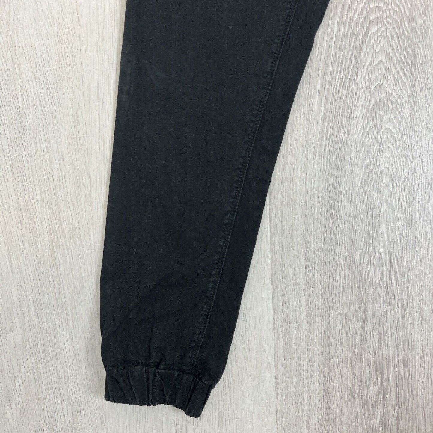 Arvust Mens Black Jogger Pants Size 30