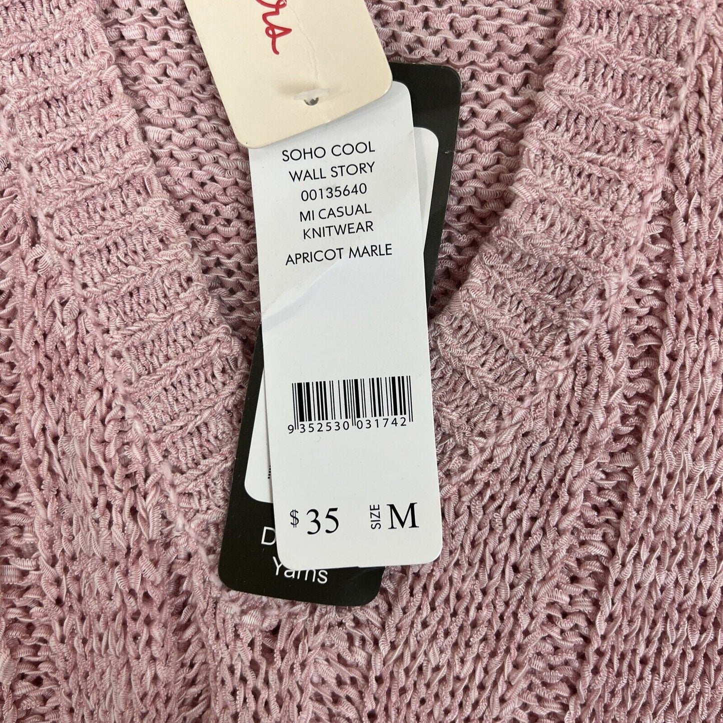 Millers Womens Pink Knitted Pullover Jumper Size Medium (New)