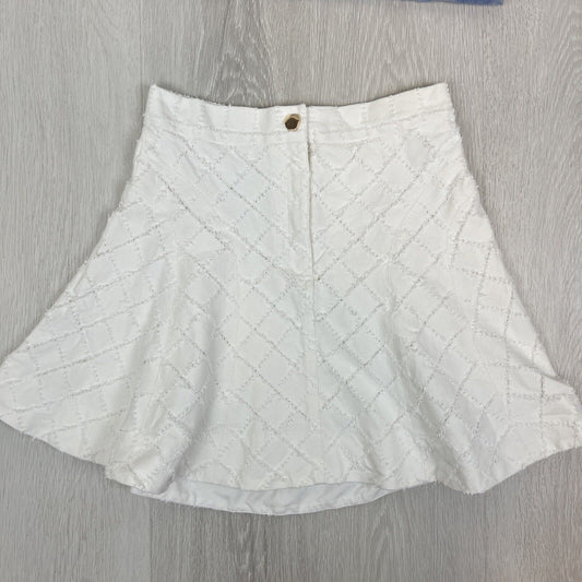 Sheike Womens White Skirt Size 10