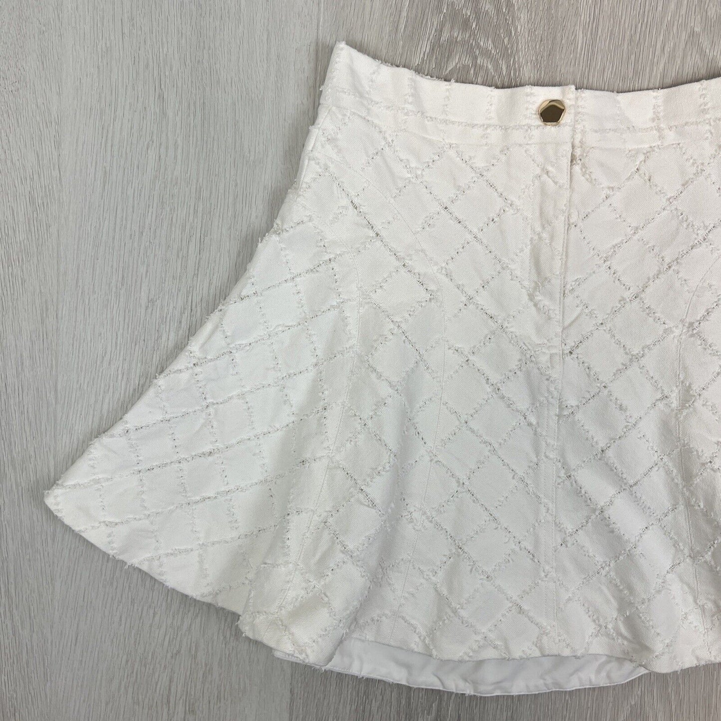 Sheike Womens White Skirt Size 10