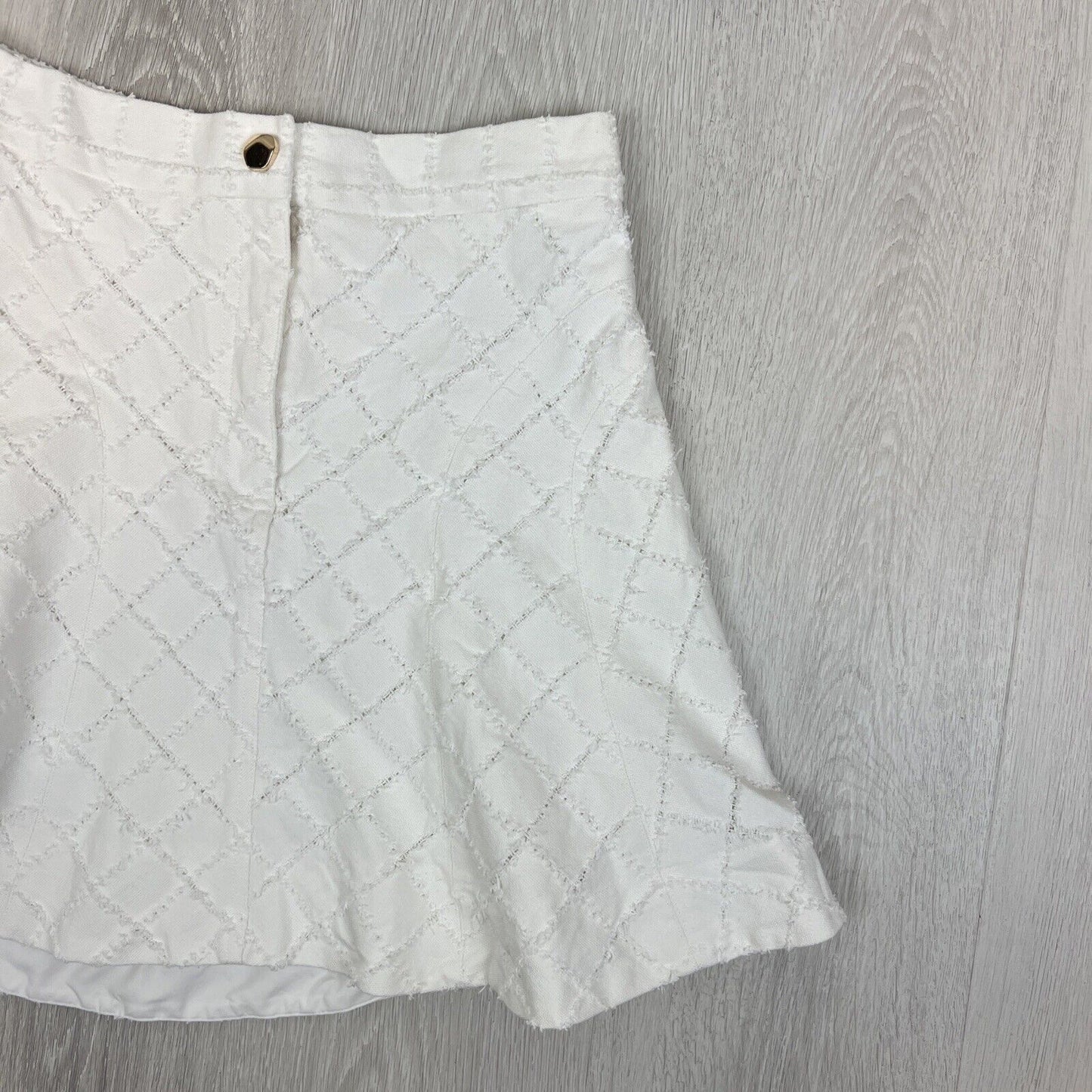 Sheike Womens White Skirt Size 10