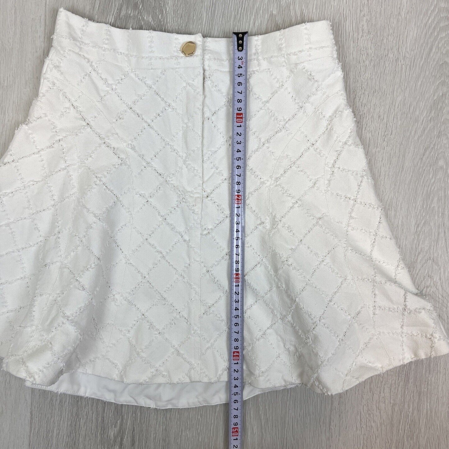 Sheike Womens White Skirt Size 10