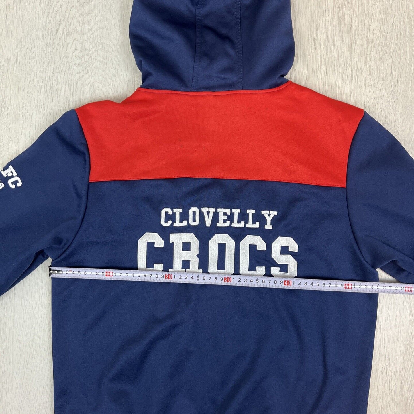 Fi-ta Mens Clovelly Crocodiles Crocs Mens Full Zip Hoodie Size Large