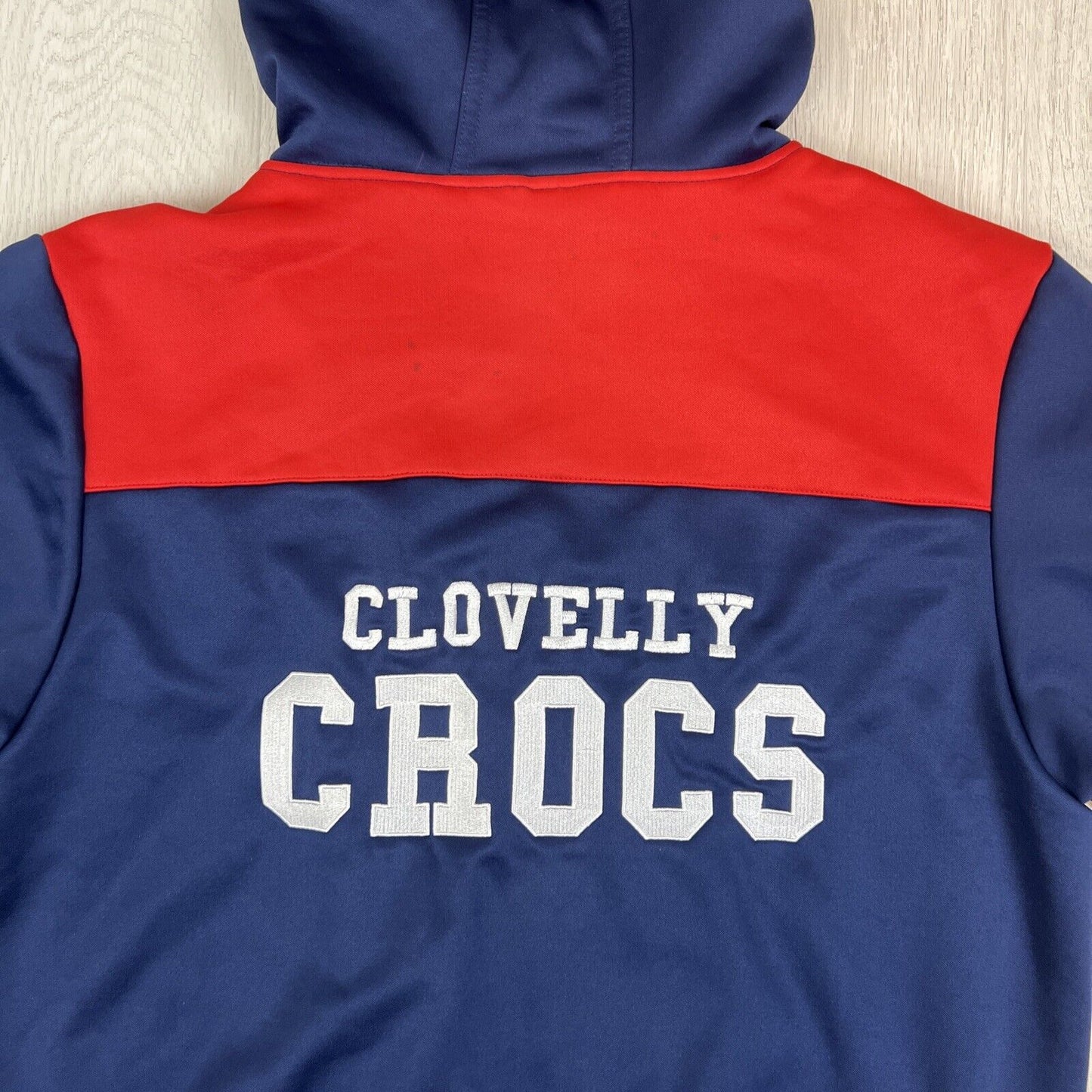 Fi-ta Mens Clovelly Crocodiles Crocs Mens Full Zip Hoodie Size Large