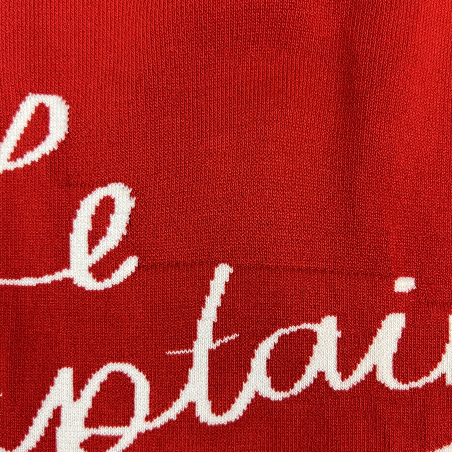 Brave + Soul Red Knitted Pullover Jumper 'Le Captain' Size M approx