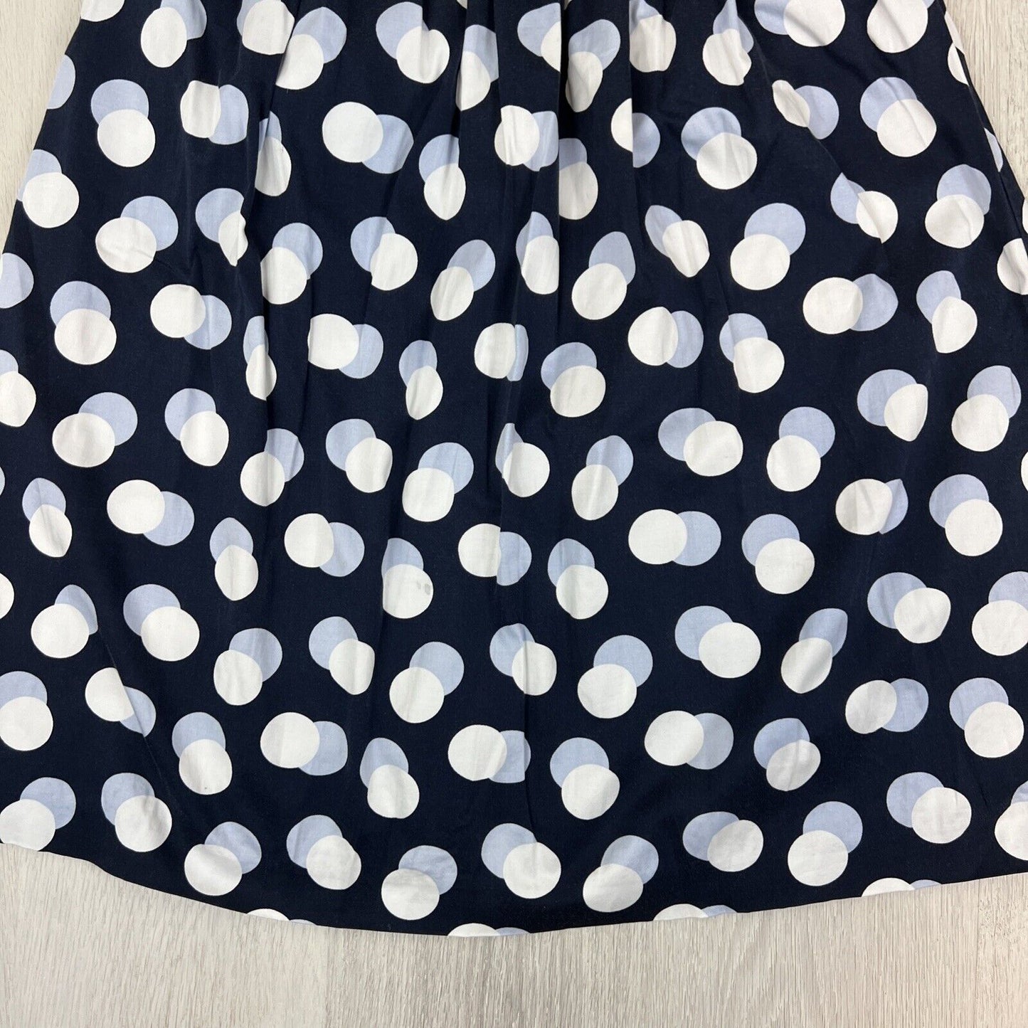 Ann Taylor Factory Womens Polka Dot Midi Skirt Size 6 US