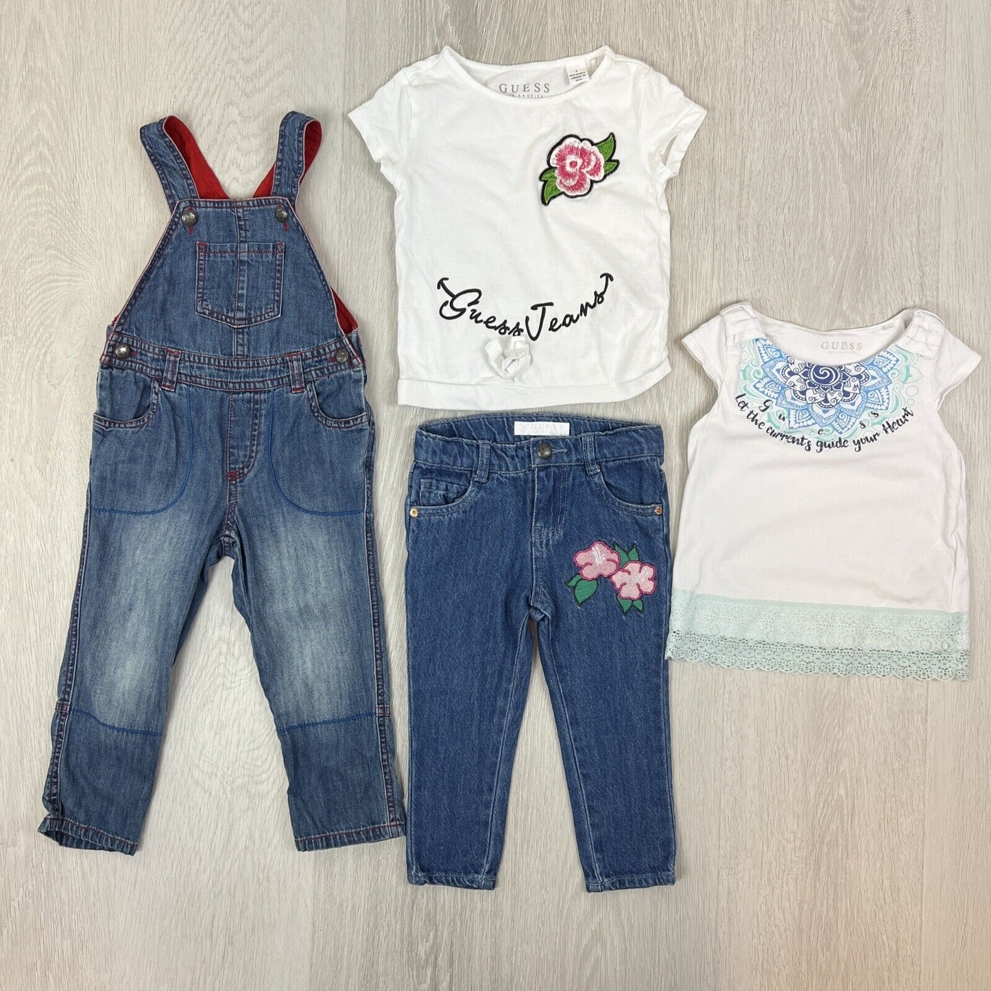 Guess Girls Clothing Bundle Size 18months + (4 Pieces)