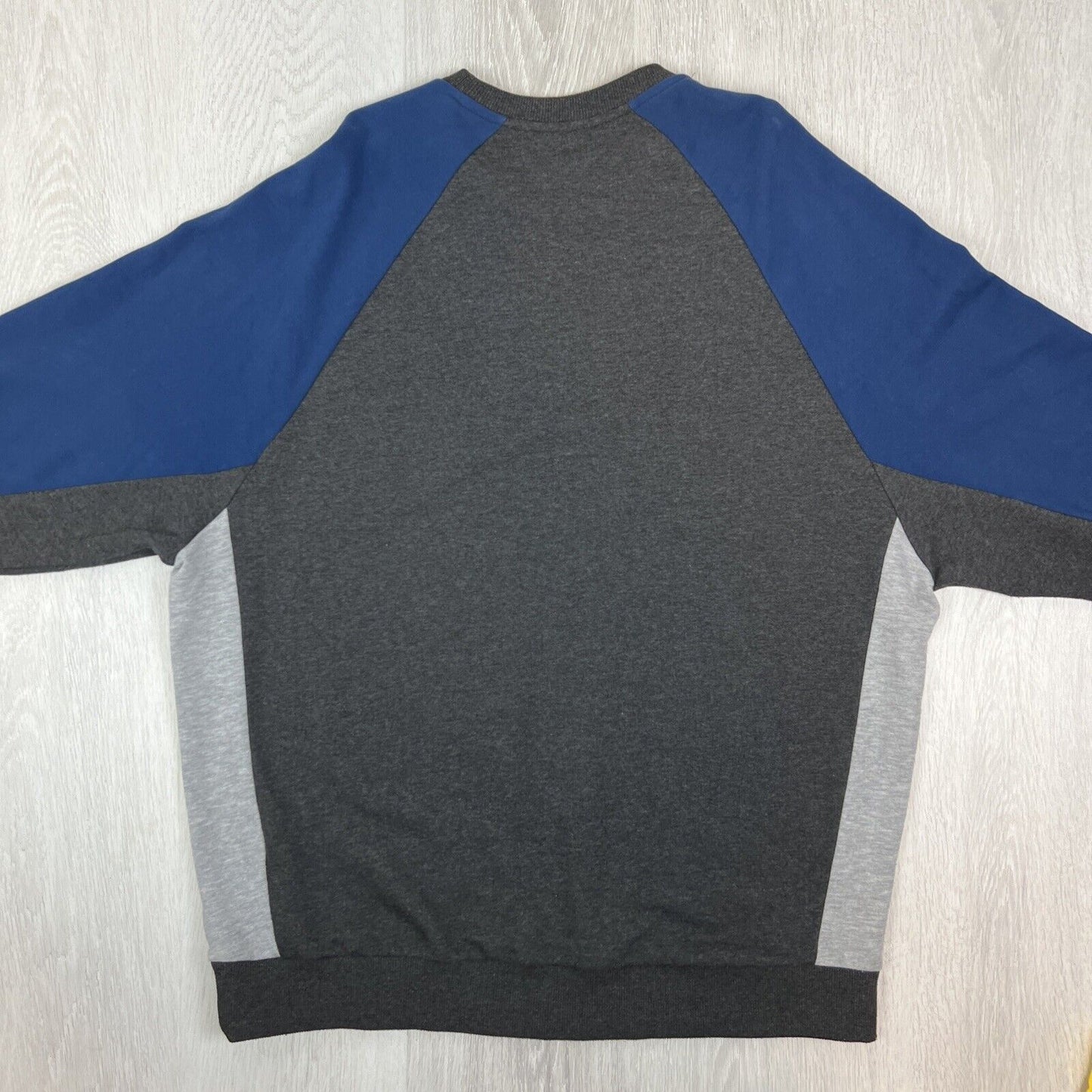 ASOS Mens Pullover Crew Neck Colourblock Jumper Sweatshirt Size XL