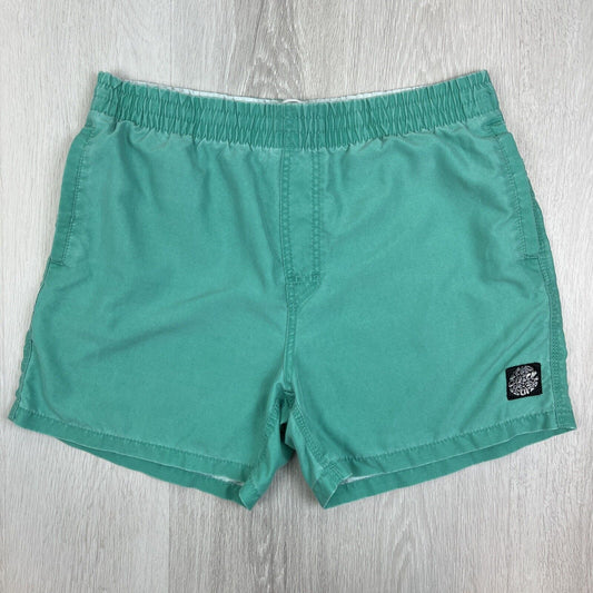 Rip Curl Mens Green Swim Shorts Boardies Swimmers Size Large