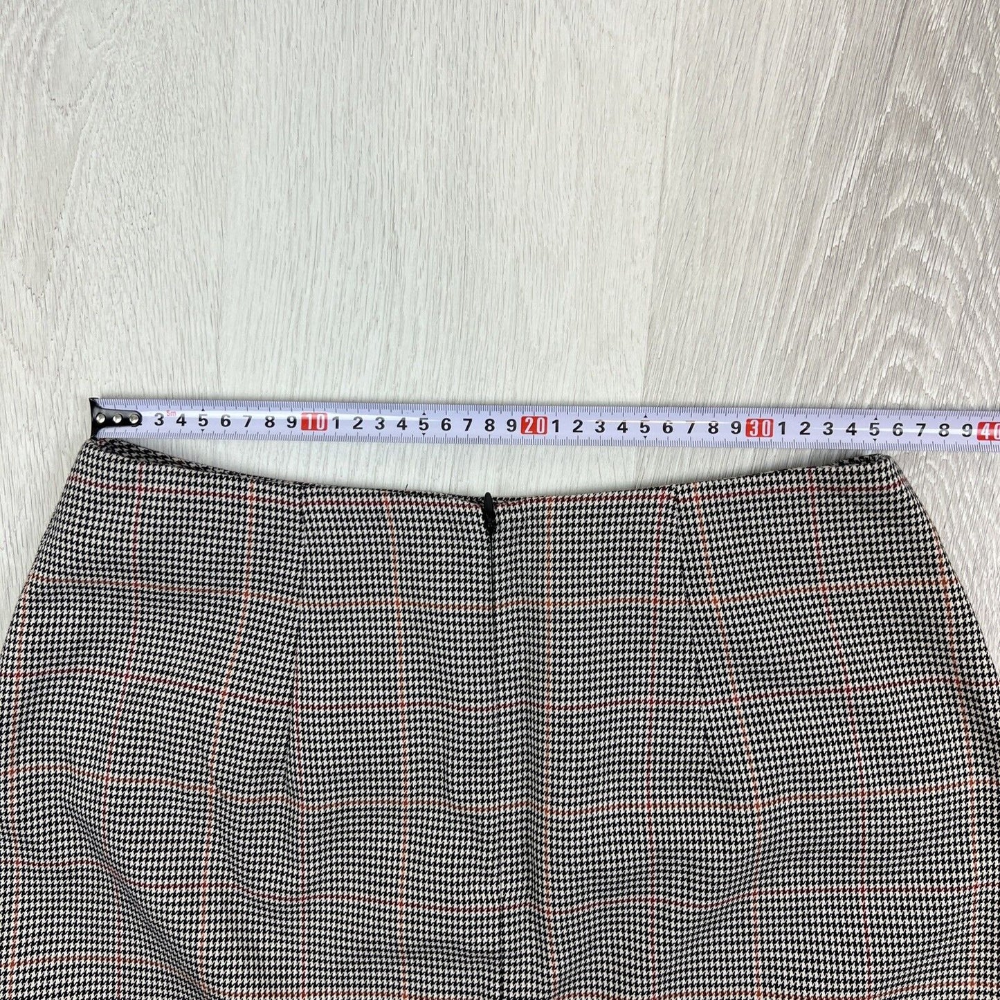 Forever 21 Contemporary Womens Houndstooth Pattern Mini Skirt Size Large