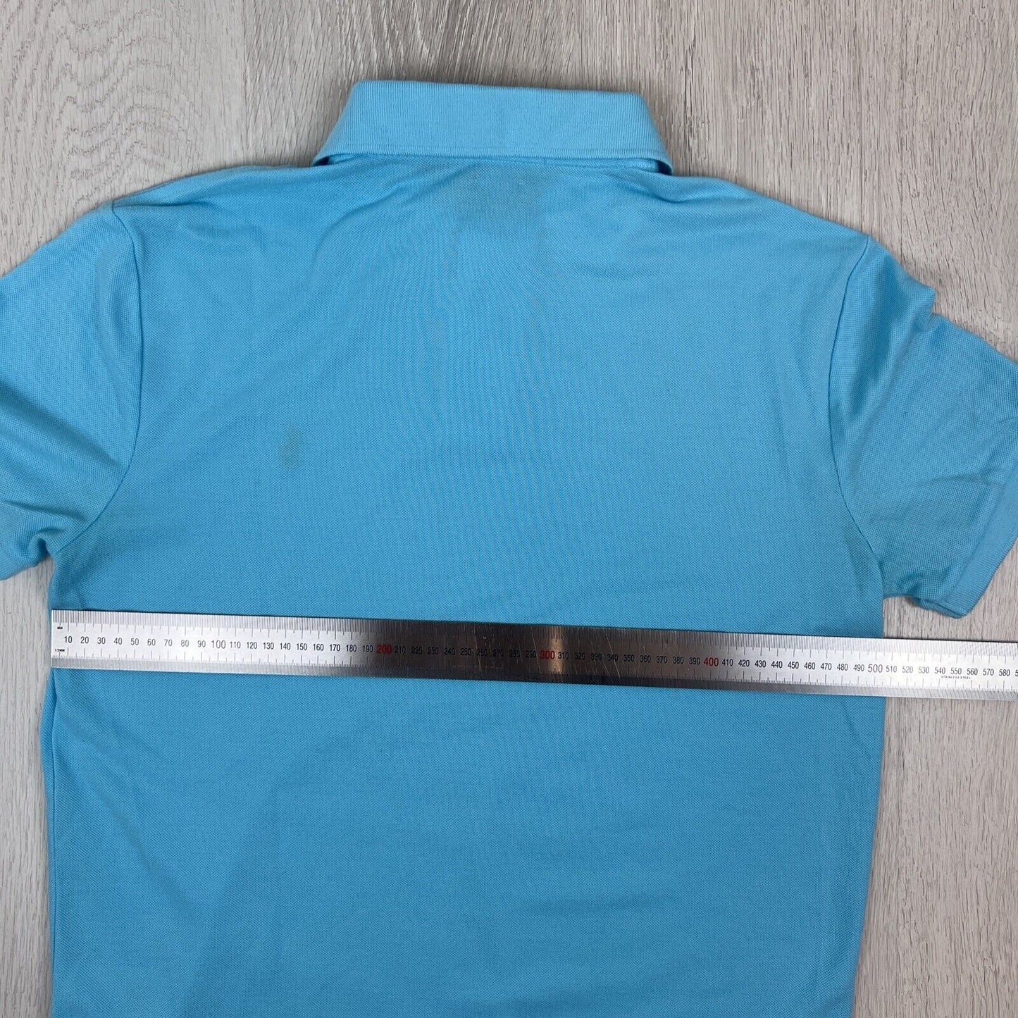 Polo Ralph Lauren Mens The Earth Polo Custom Slim Fit Blue Polo Shirt Size M