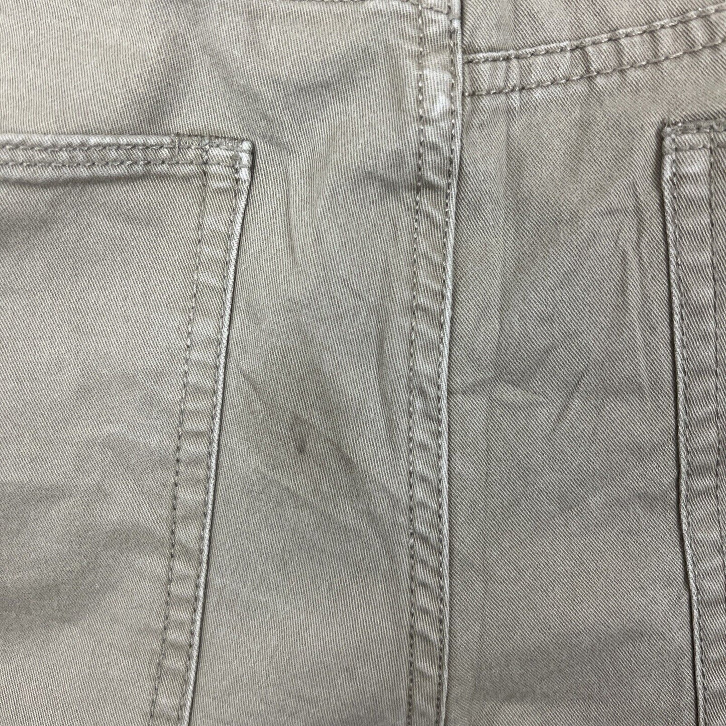 Volcom Solver Modern Straight Mens Brown Slim Chino Size 32