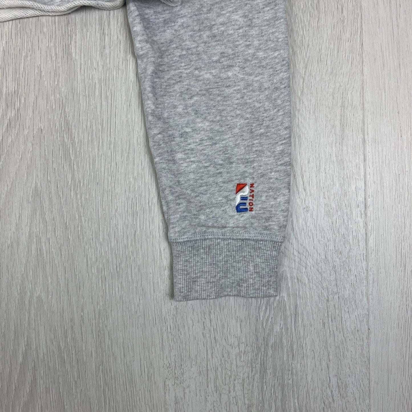 P.E Nation Womens Grey Cropped Sweatshirt Jumper Size Small