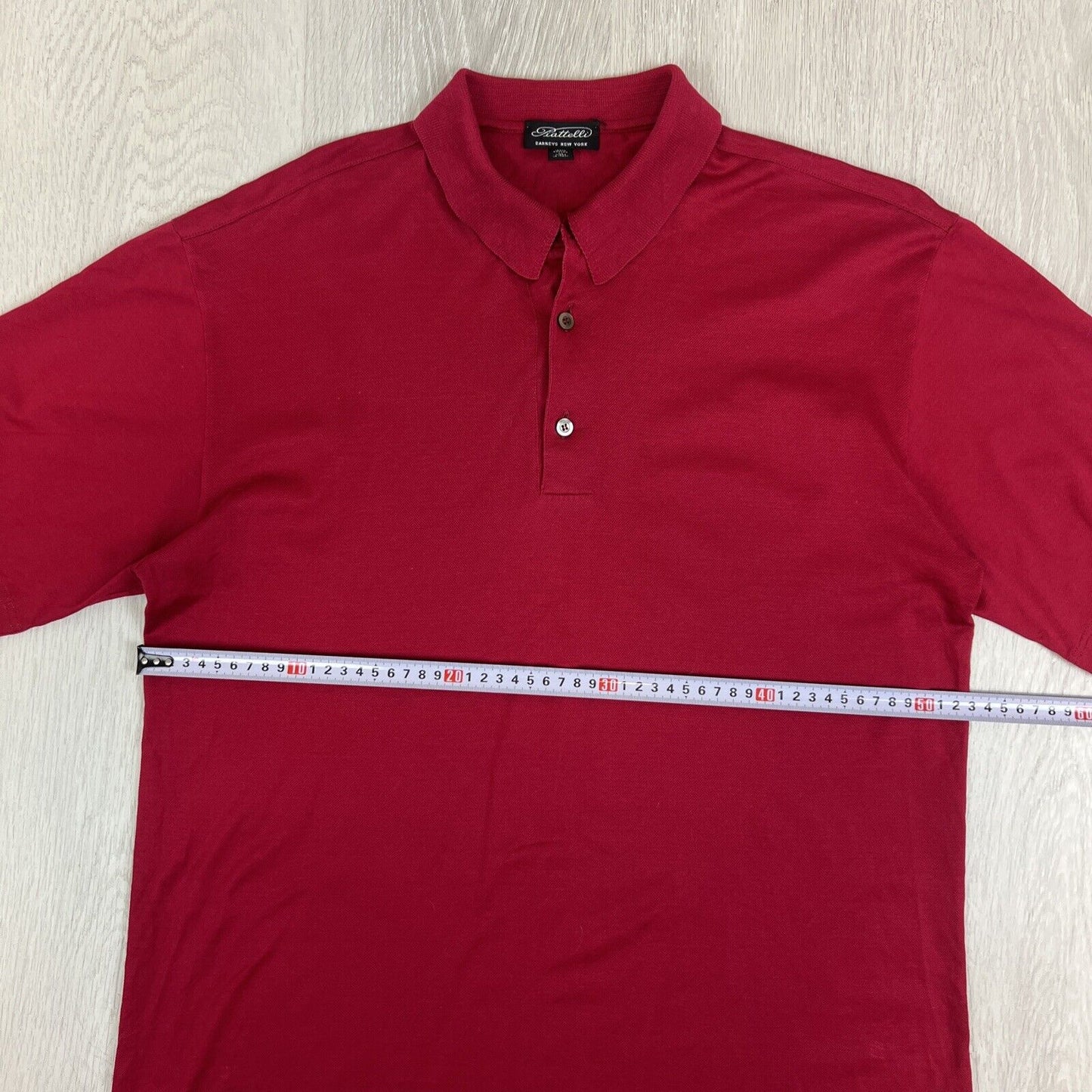 Piatelli Barneys New York Mens Red Polo Shirt Size Medium