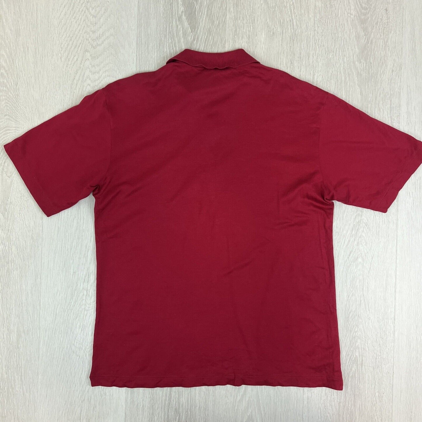 Piatelli Barneys New York Mens Red Polo Shirt Size Medium