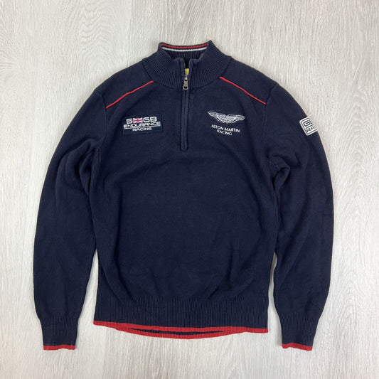 Hacket Boys Endurance Racing Aston Martin Knitted Jumper Sweater Size 13-14 Year