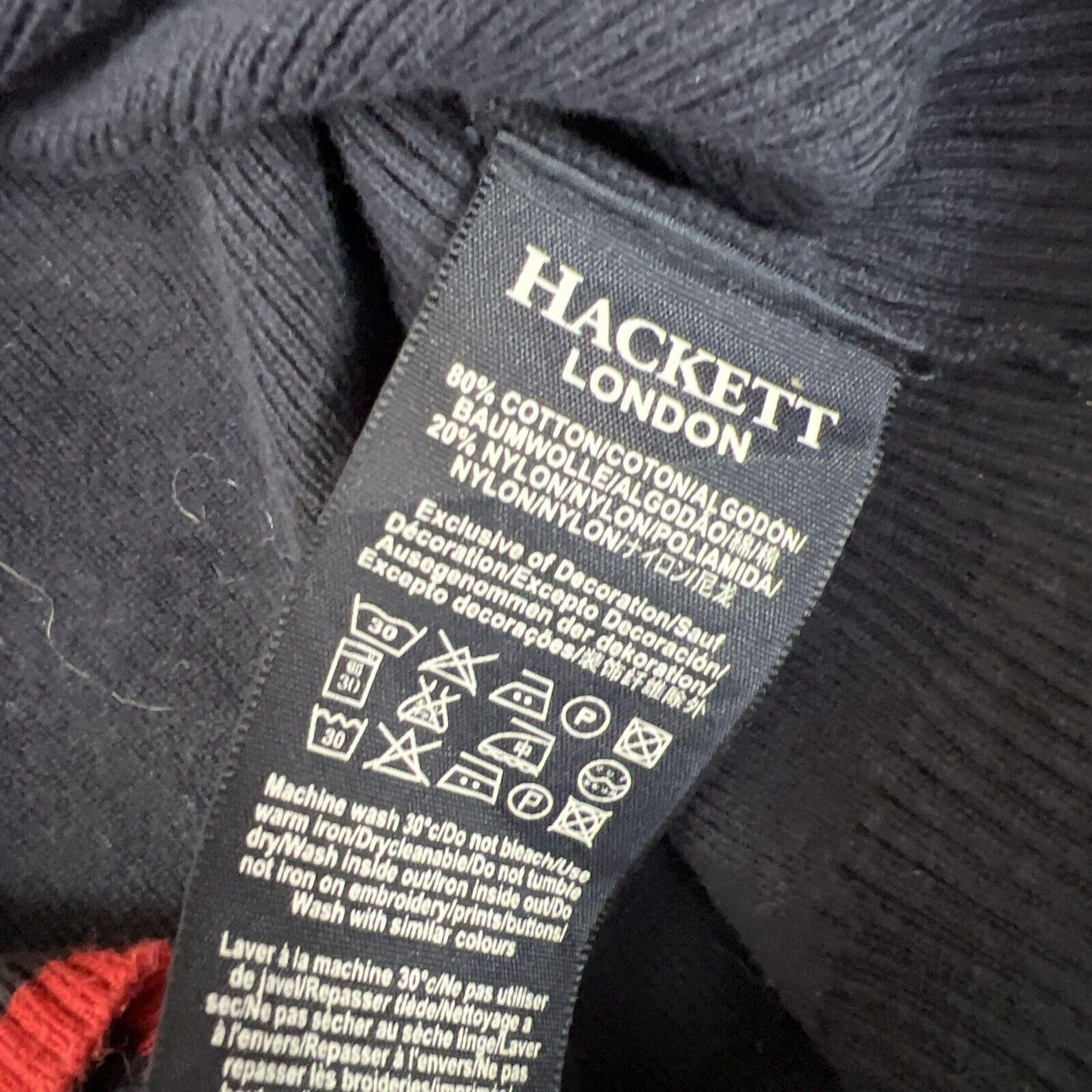 Hacket Boys Endurance Racing Aston Martin Knitted Jumper Sweater Size 13-14 Year