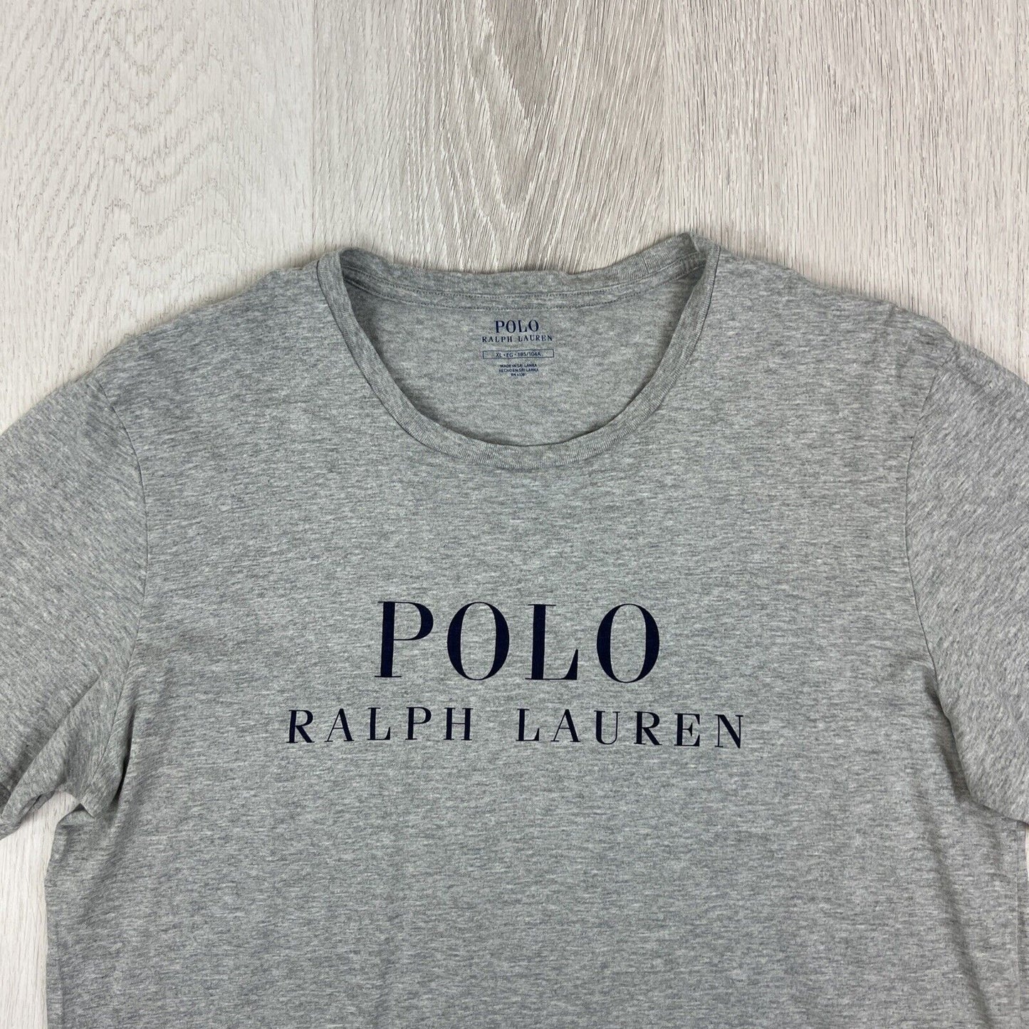 Polo Ralph Lauren Mens Grey Short T-Shirt Size XL