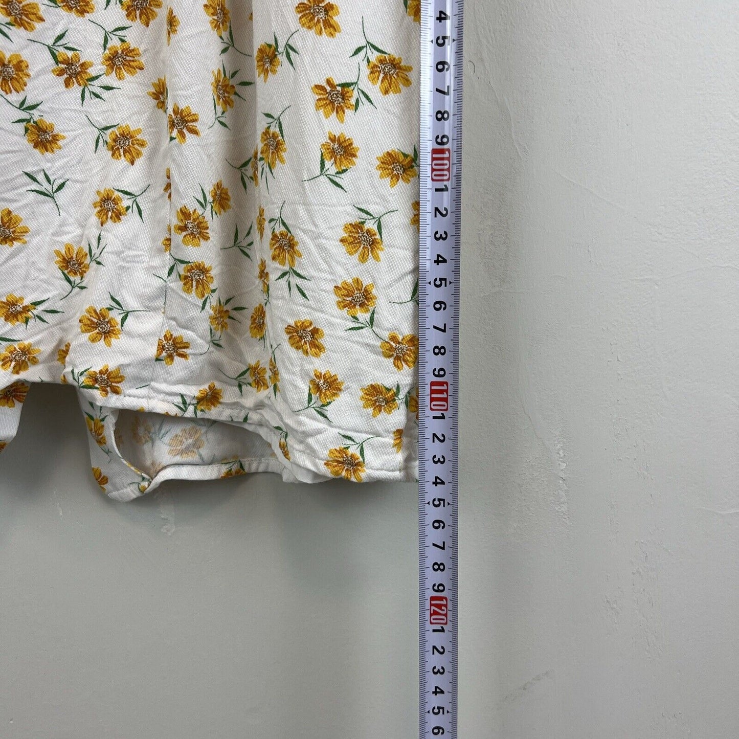 Beyond Her Womens White Floral Pattern Midi Dress Size 10