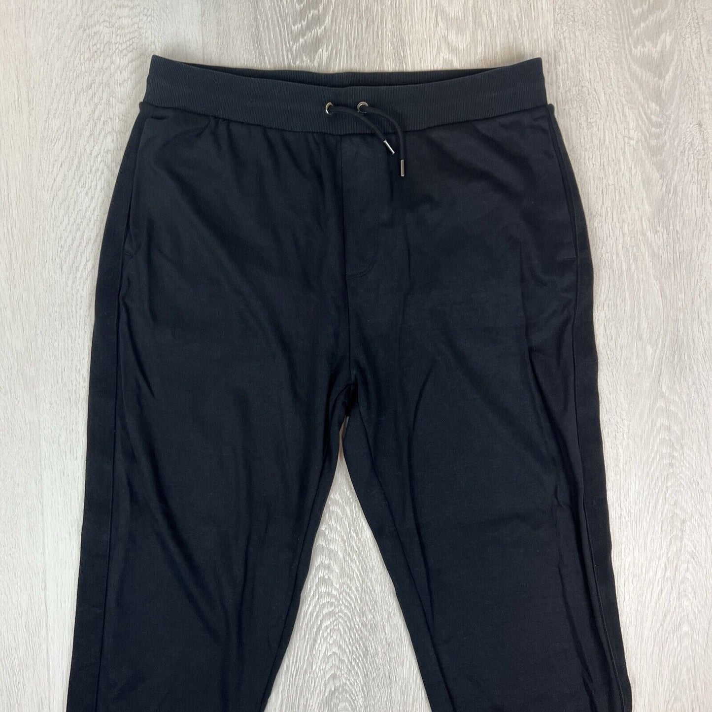 Hugo Boss Mens Black Tappered Jogger Trackies Pants Size XL