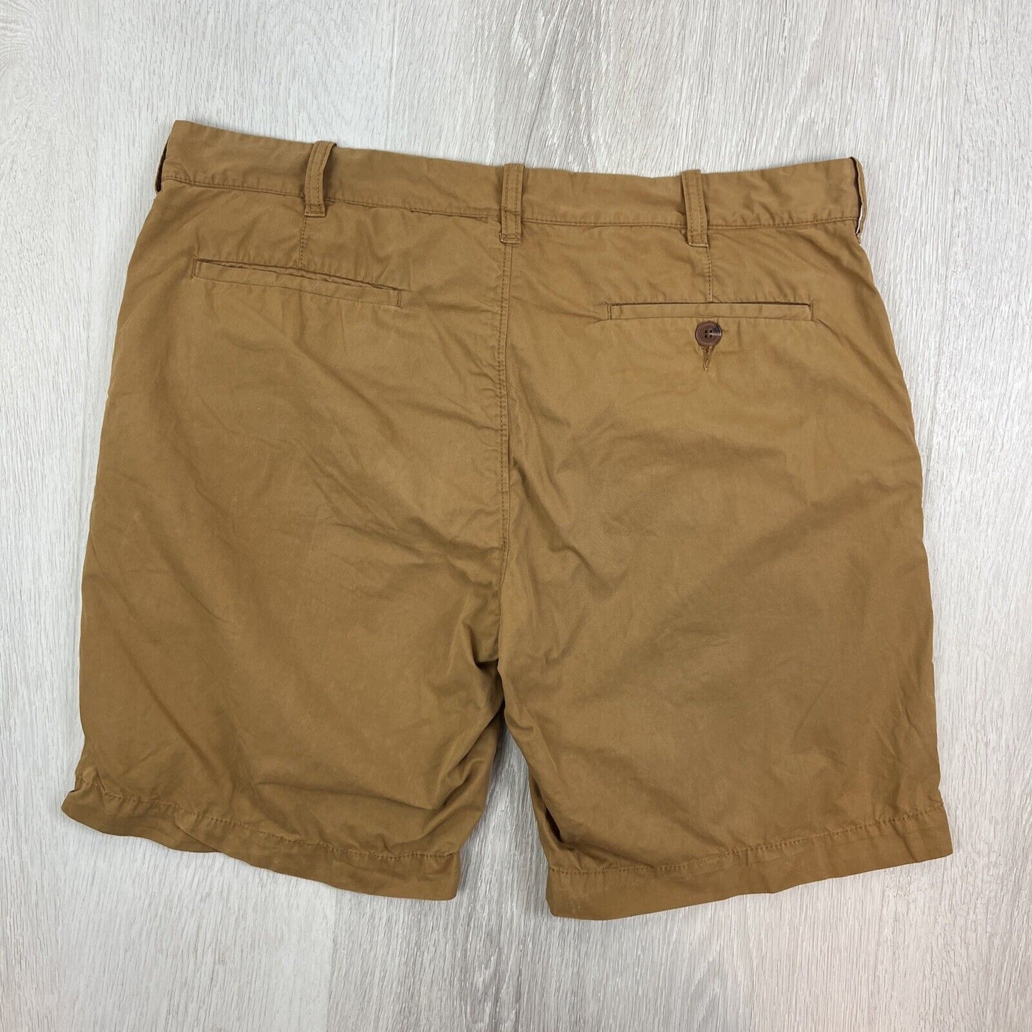 French Connection Mens Brown Chino Shorts Size 36