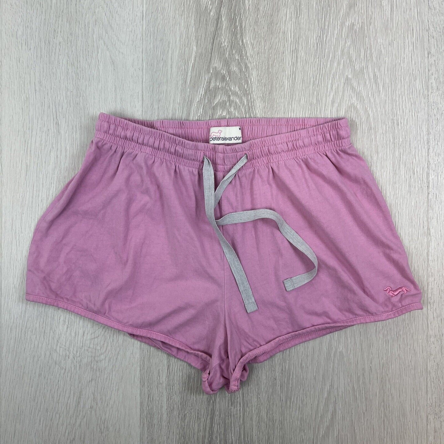 Peter Alexander Womens Pink Sleep Shorts Pyjama Shorts Size Medium