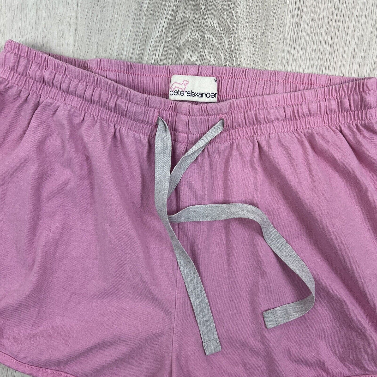 Peter Alexander Womens Pink Sleep Shorts Pyjama Shorts Size Medium