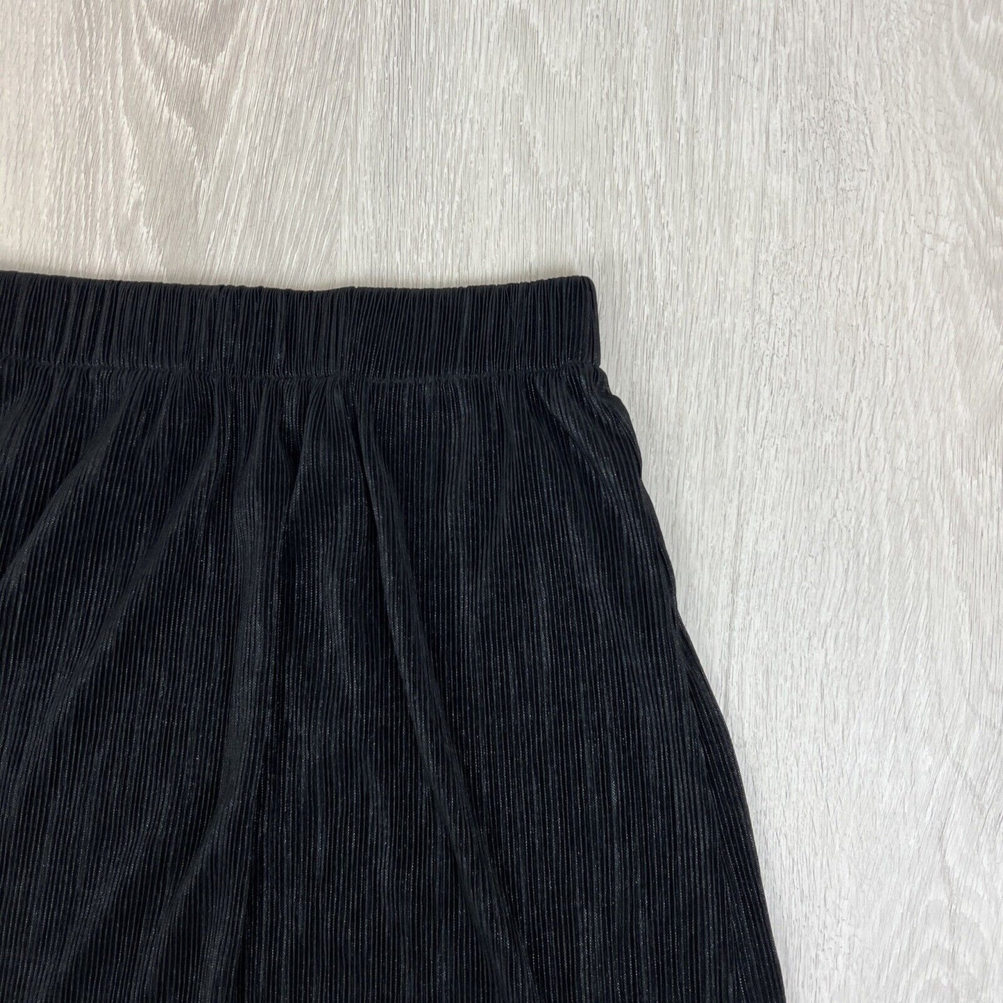 Glassons Womens Black Midi Cord Skirt Size 8