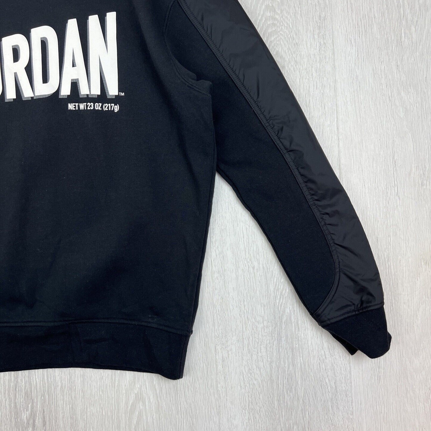 Air Jordan Mens Black Pullover Sweatshirt Jumper Sweater Size Small