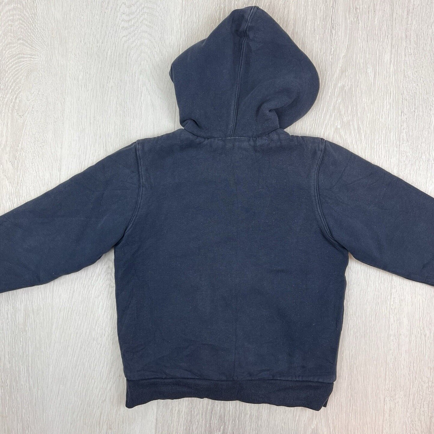 Timberland Boys Navy Blue Full Zip Hoodie Jumper Size 8 Years