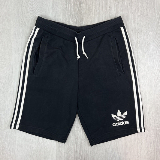 adidas Mens Black Activewear Sweat Shorts Size Medium