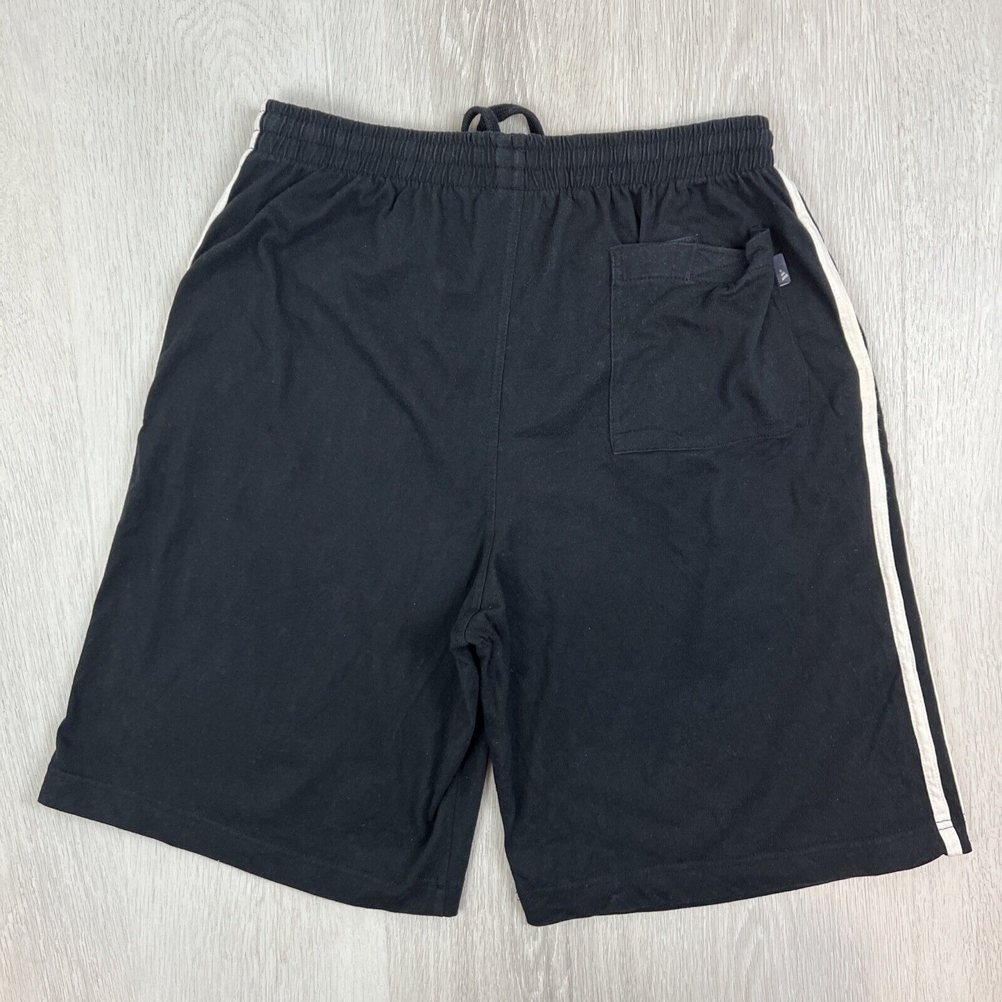 adidas Mens Black Activewear Sweat Shorts Size Medium