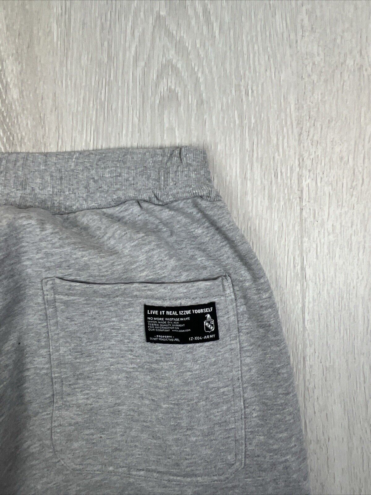 Izzue Army Mens Grey Jogger Track Pants Size 30 'Marines'