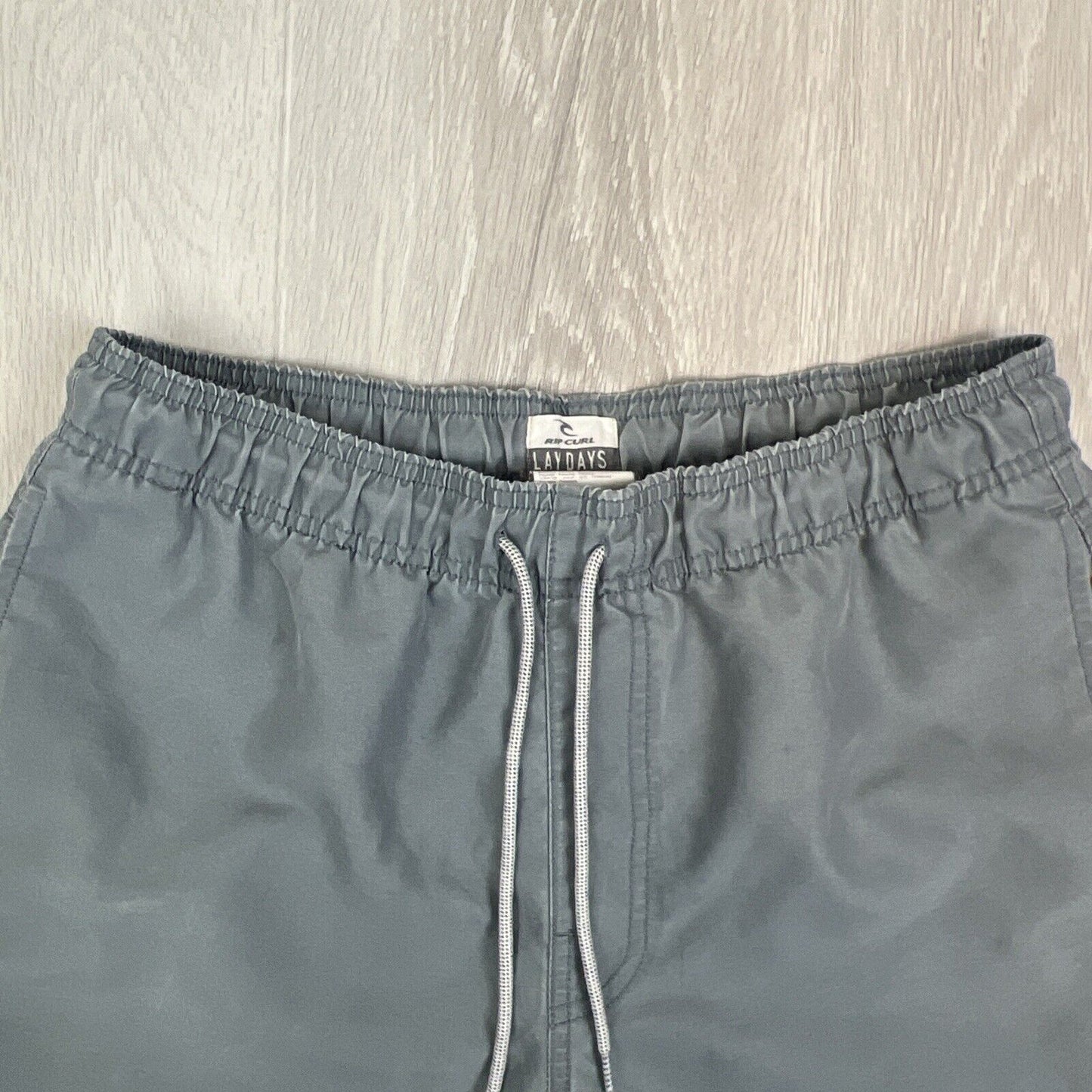 Rip Curl Mens Grey Laydays Swim Shorts Boardies Swimmers Size XS