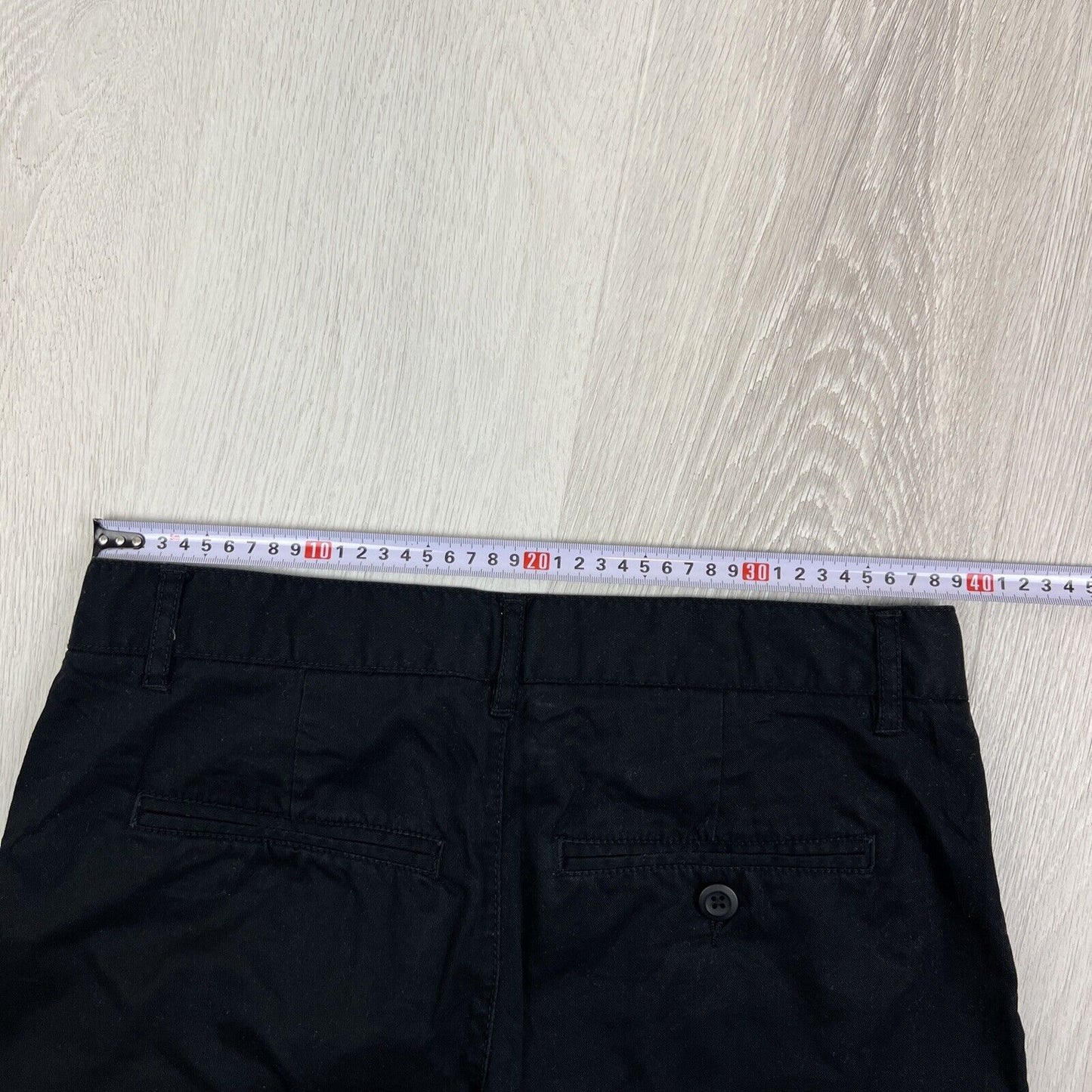 Kenji Mens Black Chino Shorts Size 30