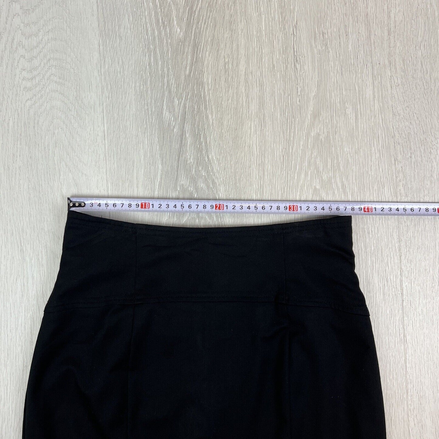 Cue in the City Womens Black Work Pencil Skirt Size 12