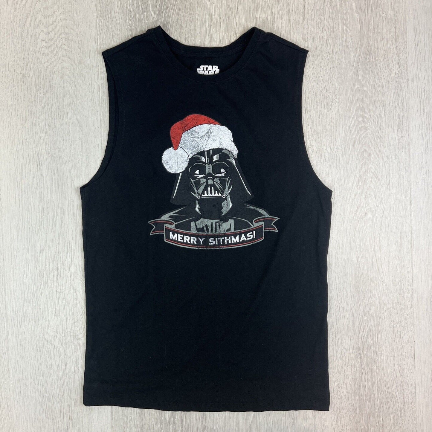 Star Wars Mens Christmas T-Shirt Bundle Size S (1 x Muscle Tee / 1 x T-Shirt)