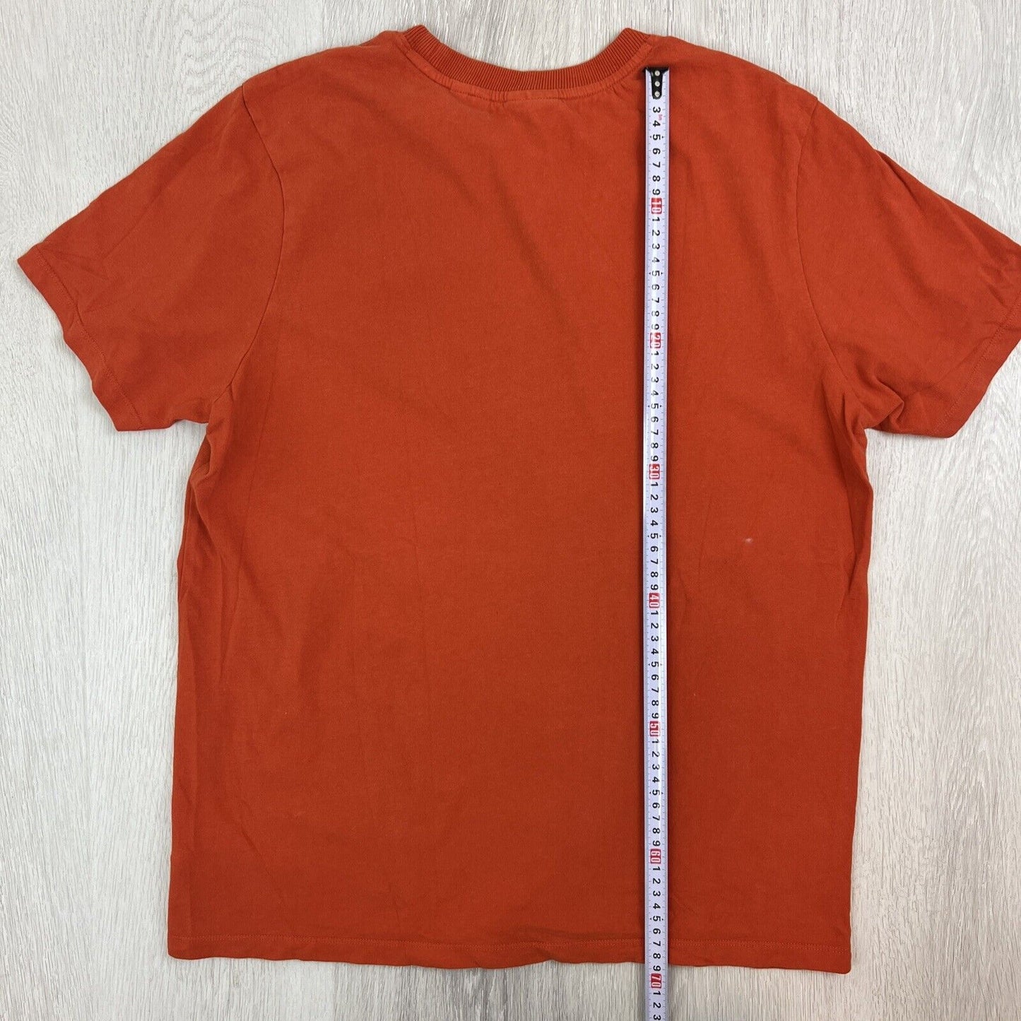 Superdry Mens Orange Short Sleeve T-Shirt Size Large