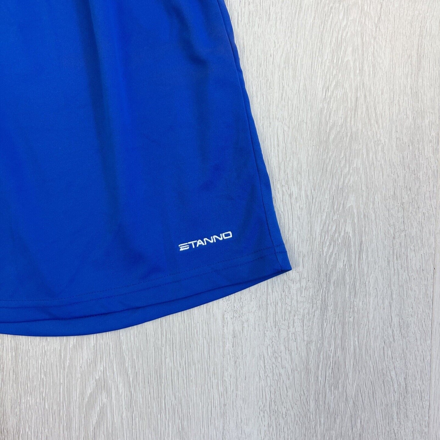 Stanno Mens Blue Soccer Shorts Size Large (new with fade mark)