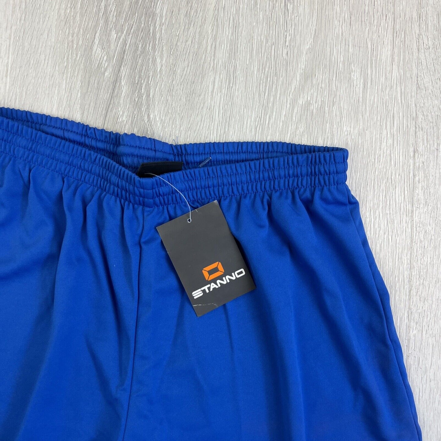 Stanno Mens Blue Soccer Shorts Size Large (new with fade mark)