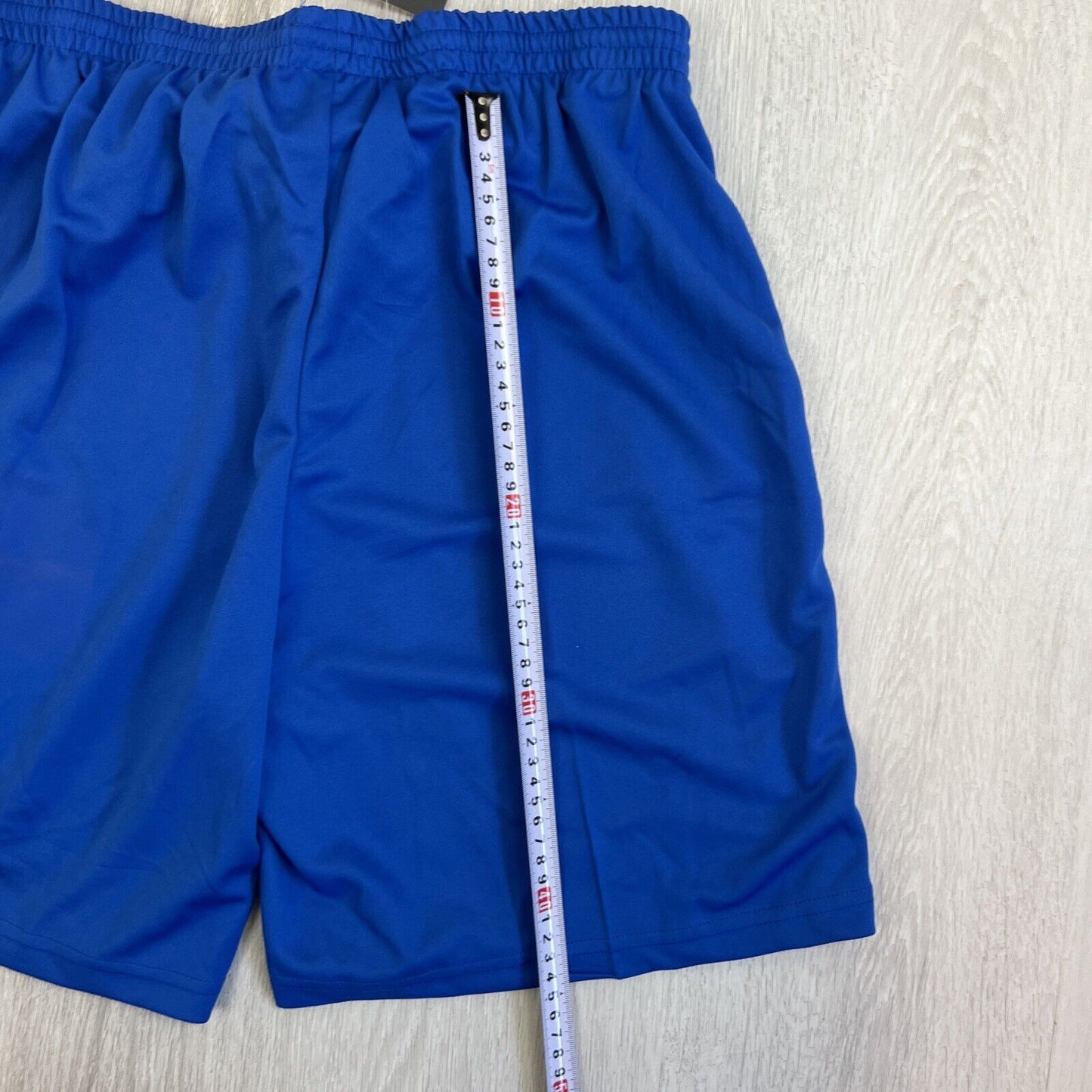 Stanno Mens Blue Soccer Shorts Size Large (new with fade mark)