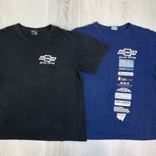 Chesser Family Racing Speed Boat Racing T-Shirt Size 2XL (2 T-Shirts)