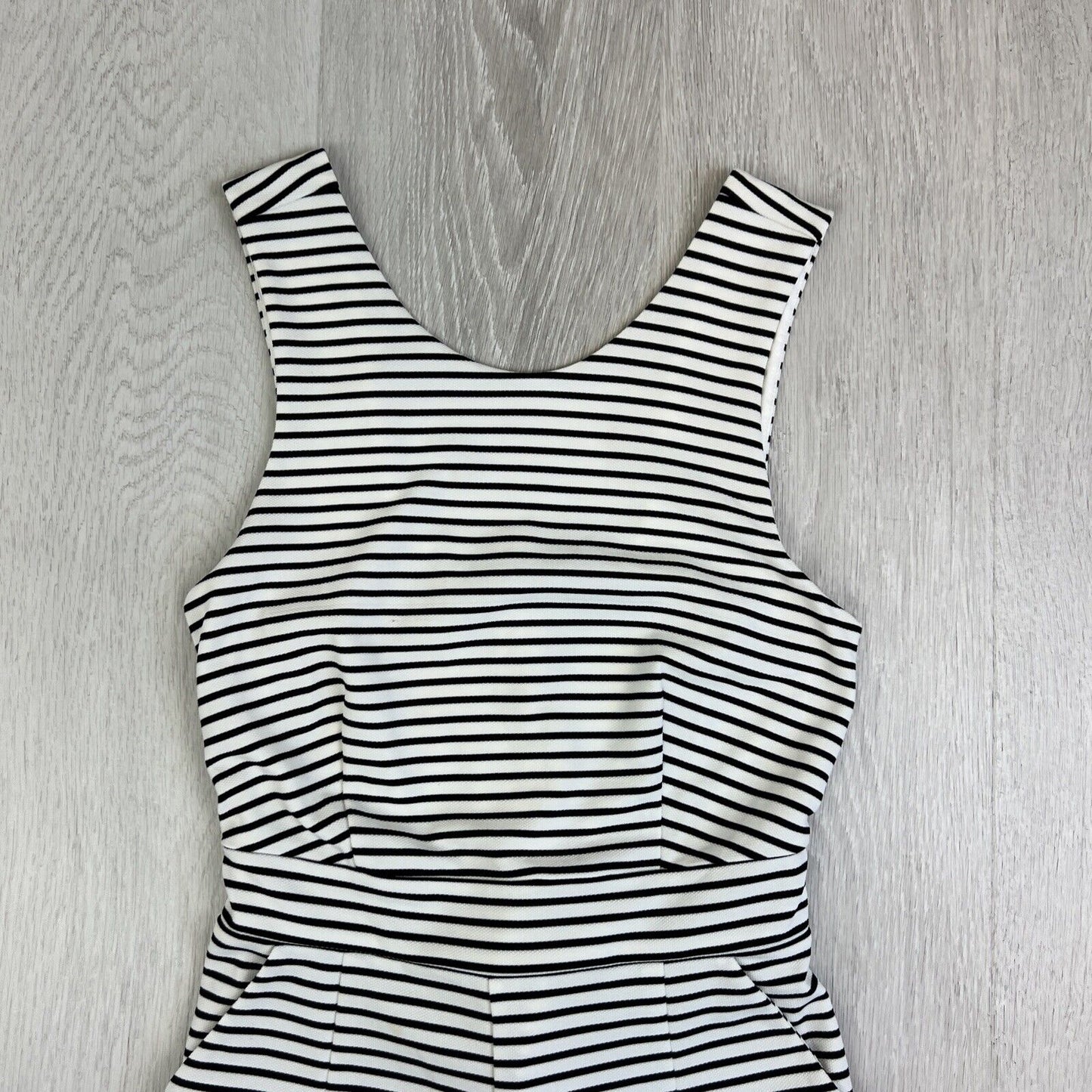 Sportsgirl Womens Striped Playsuit Size XS