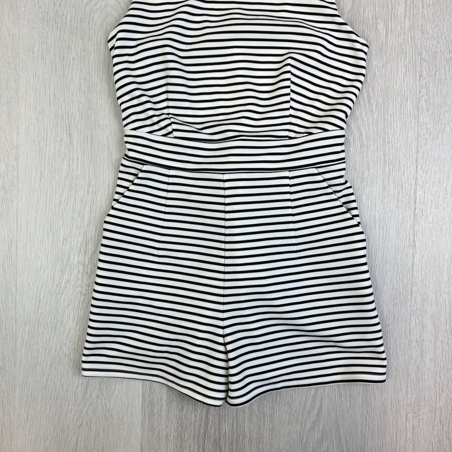 Sportsgirl Womens Striped Playsuit Size XS